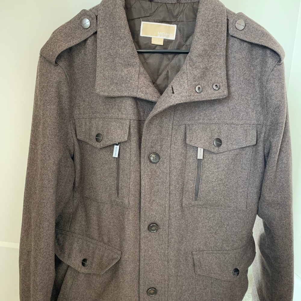 MICHAEL KORS men’s utility winter jacket, size M